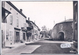 DOMAUZE- LA GRANDE RUE- LE CAFE-RESTAURANT ET L AGENCE POSTALE - Autres & Non Classés