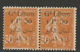 GRAND LIBAN N° 29 Paire NEUF**  SANS CHARNIERE / Hingeless / MNH - Neufs