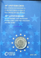 2 Euro Gedenkmünze 2009 WWU Wirtschafts- Und Währungsunion - Portugal BU Coincard - Portogallo