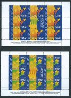 Bulgaria 2006 - Europa Cept - 2 M/s (8 Sets Of 2 V.) MNH - Nuovi