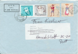 Portugal Cover Sent To Germany Fatima 30-5-1996 - Brieven En Documenten