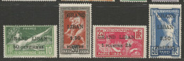 GRAND LIBAN N° 18 à 21 NEUF** LUXE SANS CHARNIERE / Hingeless / MNH - Neufs