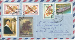 USSR Air Mail Cover Sent To Netherlands 18-4-1982 With More Topic Stamps (there Is A Little Tear Below The Cover) - Storia Postale