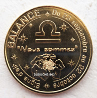 Monnaie De Paris 13. Aubagne - Signes Du Zodiaque 2016 Balance - 2016