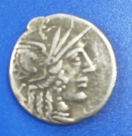 PERIODO REPÚBLICA. AÑO 121 A.C DENARIO.  FAMILIA PLUTIA. PESO 4.00 GR - Republic (280 BC To 27 BC)