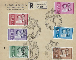 Luxembourg - Luxemburg  -   Lettre   Recommandé  Dr. Robert Prussen - Storia Postale