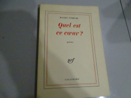 Quel Est Ce Coeur ? Maurice Fombeure, Gallimard Edition Originale Numérotée, 1963 ; L 20 - 1901-1940