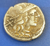 PERIODO REPUBLICA. AÑO 138 A.C.  DENARIO. FAMILIA RENIA. PESO 3.7 GR. - Republic (280 BC To 27 BC)