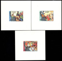 NIGER(1976) Revolutionary War. Set Of 5 Mini Deluxe Sheets. Scott Nos 352-3,C269-710. Yvert Nos 356-7,PA265-7. - Niger (1960-...)