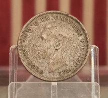 Australia George VI - 1 Florín 1947 Km 40a Plata - Autres & Non Classés