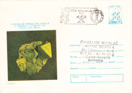 MINERALS, ROMANIA POSTAL STATIONERY - Minerals