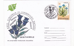 MEDICINAL PLANTS COVERS 1995 ROUMANIE FLOWERS - EUROPEAN YEAR OF NATURE CONSERVATION - Medicinal Plants