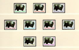 NOUVELLE CALEDONIE TAXE 49/57 CHAUVE SOURIS LUXE NEUF SANS CHARNIERE - Timbres-taxe