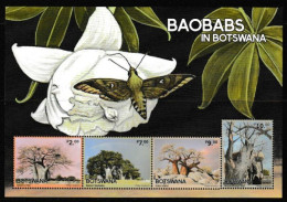 (337) Botswana  2022 / Flora / Plants / Trees / Arbres / Bäume / Baobab ** / Mnh  Michel BL 75 - Botswana (1966-...)