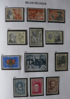 Belgium   N° 1278 à 1312 + B 35/36/37 **  1964  Cat: 33 €            Année Complète - Full Years