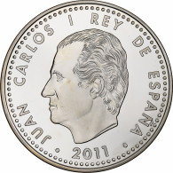 Espagne, Juan Carlos I, 10 Euro, Francisco De Orellana, 2011, Madrid, Argent - Spanje