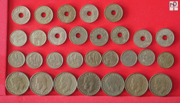 SPAIN  - LOT - 29 COINS - 2 SCANS  - (Nº57821) - Collections & Lots