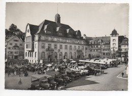 HERISAU Regierungsgebäude Und Marktplatz Markt Lastwagen - Herisau