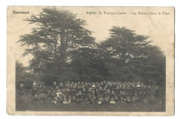 Quaremont.    -    Institut St. François-Xavier  -    Les Elèves Dans Le Parc - Kluisbergen