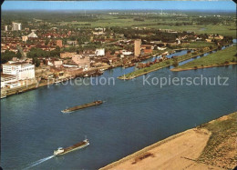 72425987 Wesel Rhein Muendung Der Lippe In Den Rhein Fliegeraufnahme Wesel - Wesel