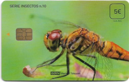 Spain - ISERN Medical - Insects #10, Libelula, 5€, 10.2014, 36.000ex, Used - Autres & Non Classés