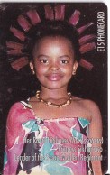 TARJETA DE SWAZILAND DE UNA NIÑA SWAZI - Swasiland