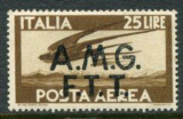 TRIESTE ZONE A 1947 Airmail 25 L. MNH / **  Michel 22 - Ongebruikt
