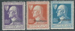 1927 TRIPOLITANIA VOLTA 3 VALORI MH * - RA15-7 - Tripolitania