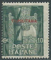 1923 TRIPOLITANIA MARCIA SU ROMA 10 CENT MNH ** - RA15-4 - Tripolitaine