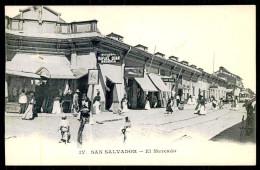 SAN SALVADOR - El Mercado. ( Nº IV) Carte Postale - El Salvador