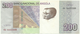 Angola - 200 Kwanzas - 10.2012 - Pick: 154 - Serie NA - Eduardo Dos Santos E Agostinho Neto - Angola