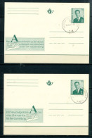 BELGIQUE - 2 Entiers "Een Abonnement" Et "Ein Neuausgaben" - Postcards 1951-..