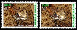 NIGER 2023 SET 2V - REPTILE REPTILES - SNAKES SNAKE SERPENT SERPENTS - MNH - Serpents