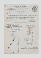 RARE Ancien Plan Original De Géomètre 19205 Territoire LAMBERSART^plan & Portion Terrain Certifié Signé DESPRETS - Carte Topografiche