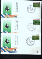 Netherlands 1997 Birds Interesting Covers - Picotenazas & Aves Zancudas