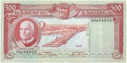 Angola - 500 Escudos - 10.06.1970 - Pick 97 - Série 30 Ga - Américo Tomás - PORTUGAL - Angola