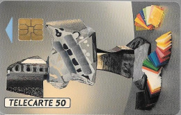 CARTE-PUCE-PRIVEE-PUBLIC-50U-EN208-SO3-10/91-ALTUGLAS 2-R° Mat--V°PN° A 1A5475-Utilisé-TBE/RARE - 50 Eenheden