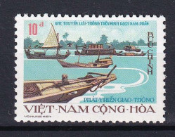 305 VIETNAM SUD 1975 - Yvert 528 - Bateau - Neuf ** (MNH) Sans Trace De Charniere - Viêt-Nam