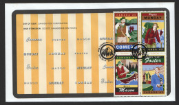 1998  Legendary Canadians Block Of 4 Se-tenant Different Sc 1750-3 - 1991-2000