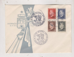 YUGOSLAVIA,1950 Zagreb TITO Set Nice. Cover - Cartas & Documentos