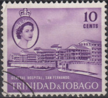 1960 Trinidad & Tobago (...-1961) ° Mi:TT 177, Sn:TT 94, Yt:TT 181, General Hospital, San Fernando - Trinidad & Tobago (...-1961)