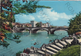 CARTOLINA  TORINO,PIEMONTE-LUNGO PO E GRATTACIELO DI CORSO CAIROLI-STORIA,MEMORIA,CULTURA,BELLA ITALIA,VIAGGIATA 1968 - Fiume Po