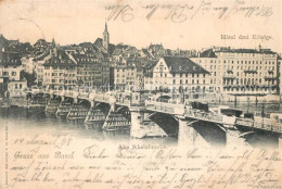 13564538 Basel BS Alte Rheinbruecke Hotel Drei Koenige Basel BS - Sonstige & Ohne Zuordnung