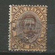 Italy Italia Sassone 48 Used 1889 - Oblitérés