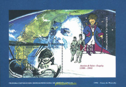 56649 MNH ARGENTINA 1995 AEROFILA 96. EXPOSICION IBEROAMERICANA DE AEROFILATELIA - Nuevos