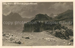 13298008 Ebenalp Panorama Blick Gegen Altmann Appenzeller Alpen Ebenalp - Altri & Non Classificati