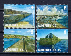 Alderney - Aurigny 2022 Brise-lames Yvert N° 750 à 753 Neuf ** MNH - Alderney