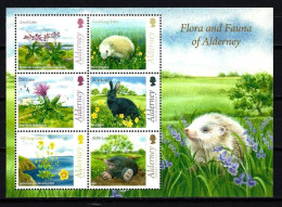 Alderney - Aurigny 2015 Faune Et Flore Yvert Bloc Feuillet N° F527 ** MNH - Alderney