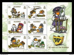 Alderney - Aurigny 2018 Cinquantenaire Des Wombles Yvert Bloc-feuillet N° F599 ** MNH - Alderney