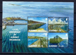 Alderney - Aurigny 2022 Brise-lames Yvert Bloc N° F750 ** MNH - Alderney